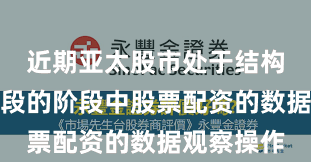 近期亚太股市处于结构性行情阶段的阶段中股票配资的数据观察操作